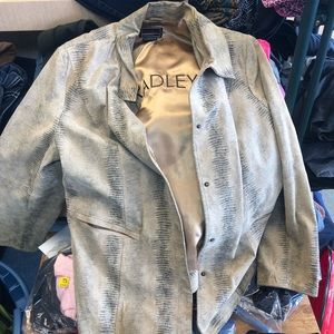 Genuine leather Bradley jacket
